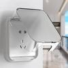 Waterproof Electric Plug Cover Transparent Switch Waterproof Cover Socket Protector  for Bathroom