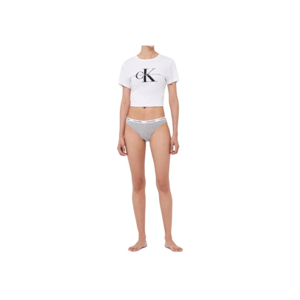 Calvin Klein Letter Comfortable Minimalist Sexy Underwear 3-Pack Women Underwear QP1258O-69D