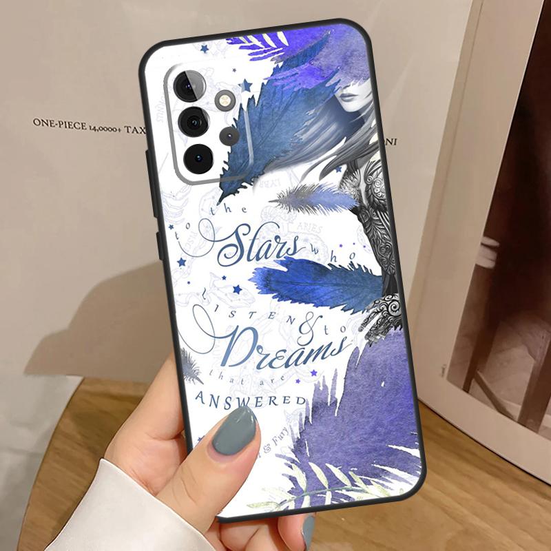Чехол A Court Of Mist And Fury для Samsung Galaxy A33 A53 A13 A54 A34 A14 A56 A36 A16 A06 A12 A32 A52 A35 A17 A15 A55