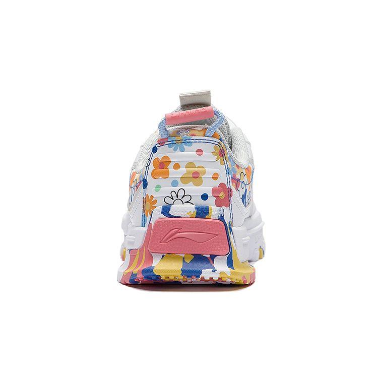 Li Ning Kids Journey 2.0 Low Удобная универсальная повседневная обувь Детская повседневная обувь белого цвета YKCS108-12