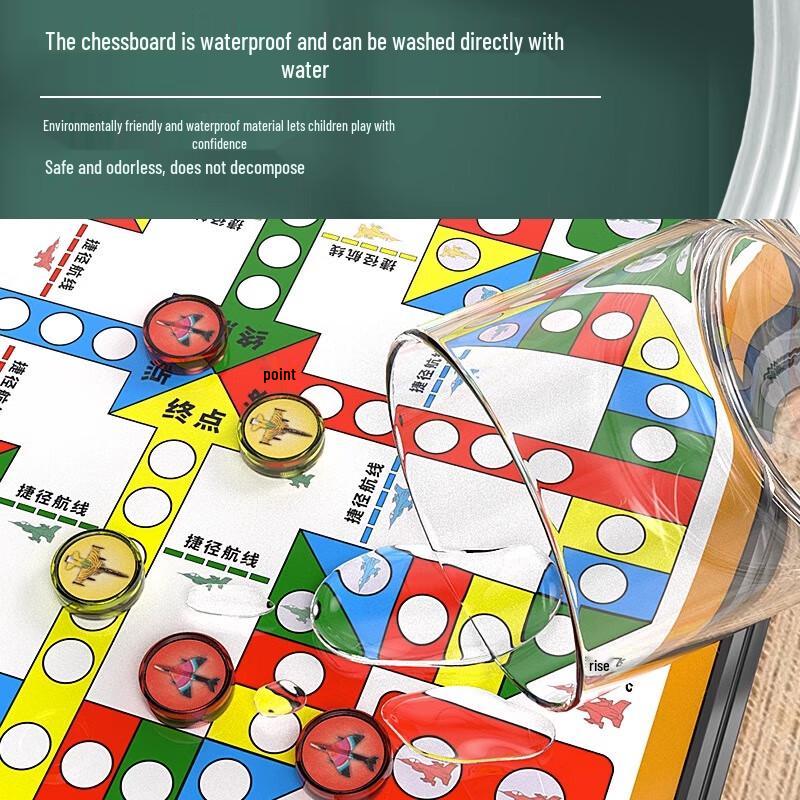 COODORA Магнитная складная доска для игры в летающие шахматы для детей