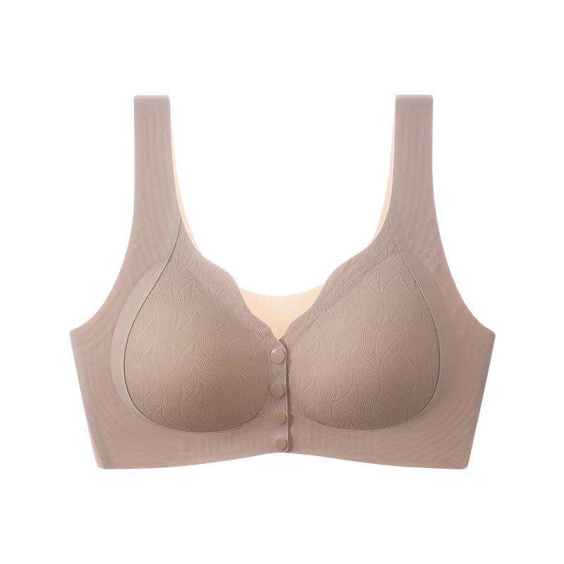 Женское летнее комфортное нижнее белье большого размера, жилетного типа, без косточек, с застежкой спереди