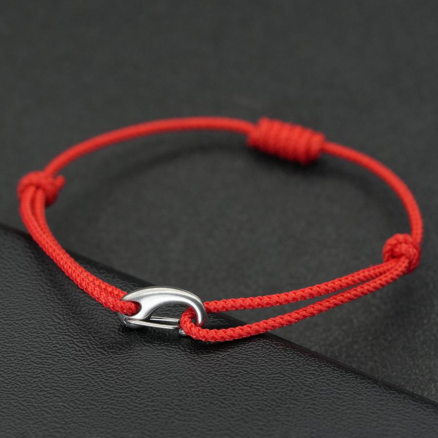Noter New Lucky Red String Bracelet Men Selected 2mm Grade A Rope 5 Colors Available Valentine Day Wrist Accessories Unfading