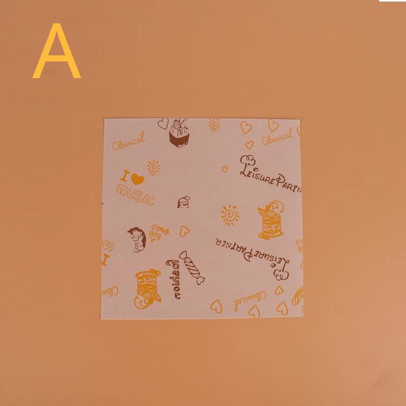 50 шт. Популярные кухонные инструменты для выпечки Какашки Когда Коробка для торта Подкладка Гамбургер Торт Жиронепроницаемая бумага Выпечка Впитывающая бумага 18X18см Аксессуары