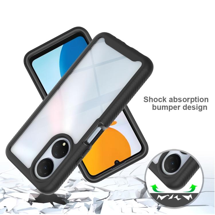 Для Honor X7 Звездное небо однотонный противоударный прозрачный чехол из ТПУ для ПК