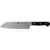ZWILLING Gourmet - Couteau Santoku (Tranchant Alvéolé - 18 Cm) - Acier Inoxydable