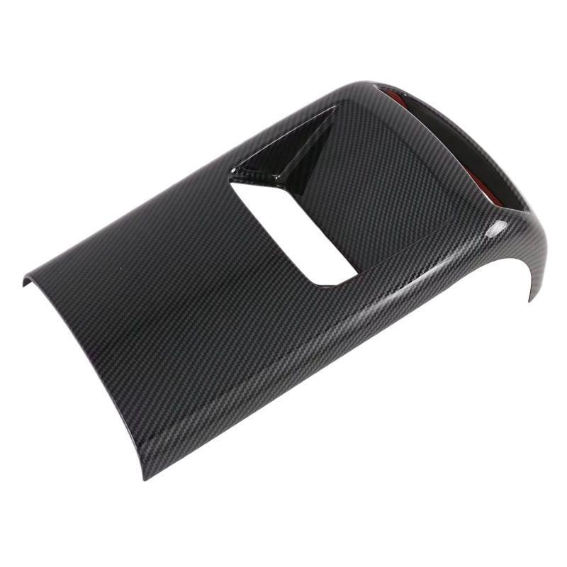 Durable-For Palisade - Car Rear Air Outlet Panel Cover Trim Sticker Spare Parts Accessories ABS Carbon Fiber