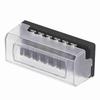 6 Way Blade Fuse Block Box with Indicator 30A Waterproof Heat Resistant for Cars RVs Yachts Ships 12‑32V