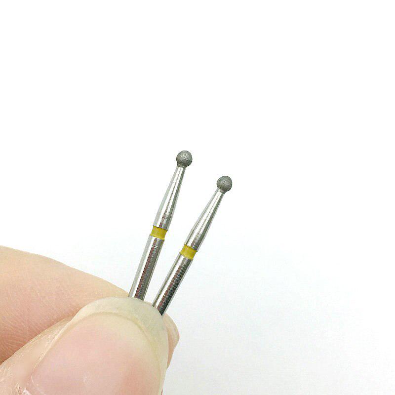 10 шт./комплект, стоматологические алмазные фг, высокоскоростные боры с хвостовиком 1,6 мм, сверхтонкие полиры, стоматологические инструменты BR-40EF