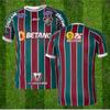 25-летняя последняя популярная футбольная серия Fluminense сезон выездной футбольный тренировочный костюм мужская футболка летняя взрослая детская майка