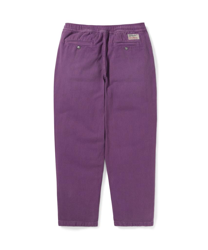 THISISNEVERTHAT Overdyed Twill Pant Plum