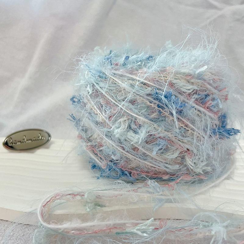 80 г/моток пряжа бабочка шерстяная мягкая смешанная пряжа мохеровая пряжа ручного крашения вязаная крючком шарф шапка свитер и сумка