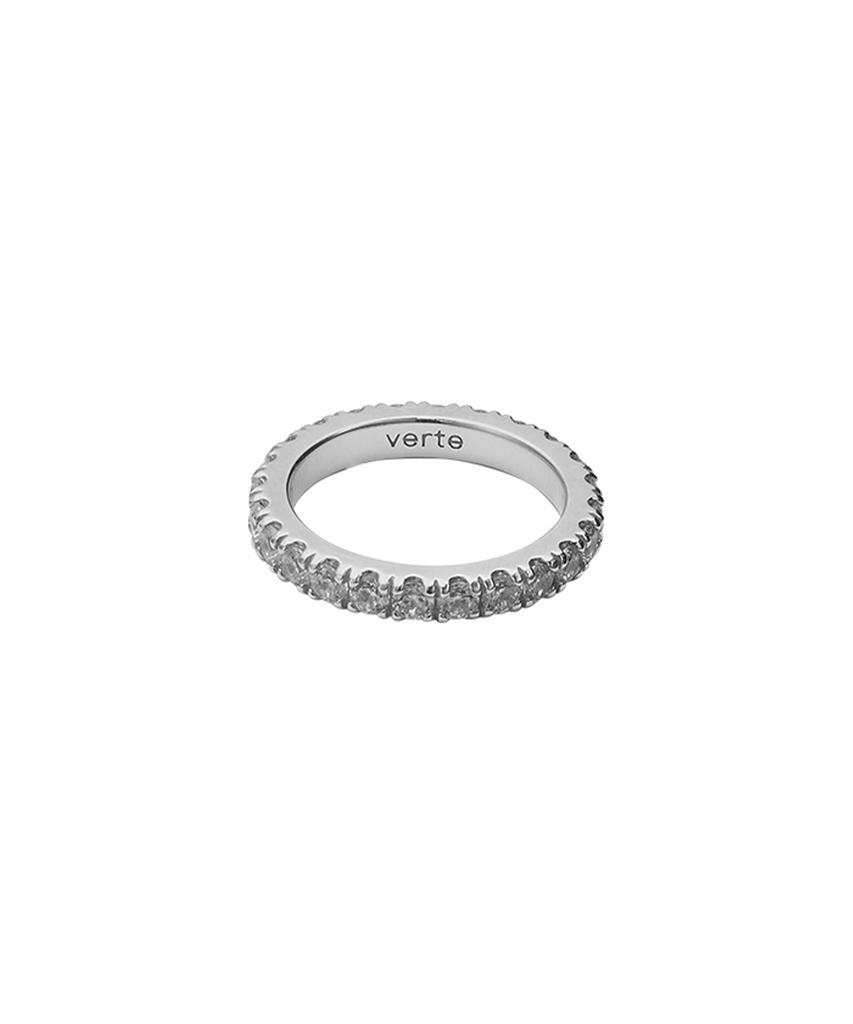 Верте [Серебро 925 пробы] Cinq.Silver.219 / Толстое Кольцо-Обруч Роса