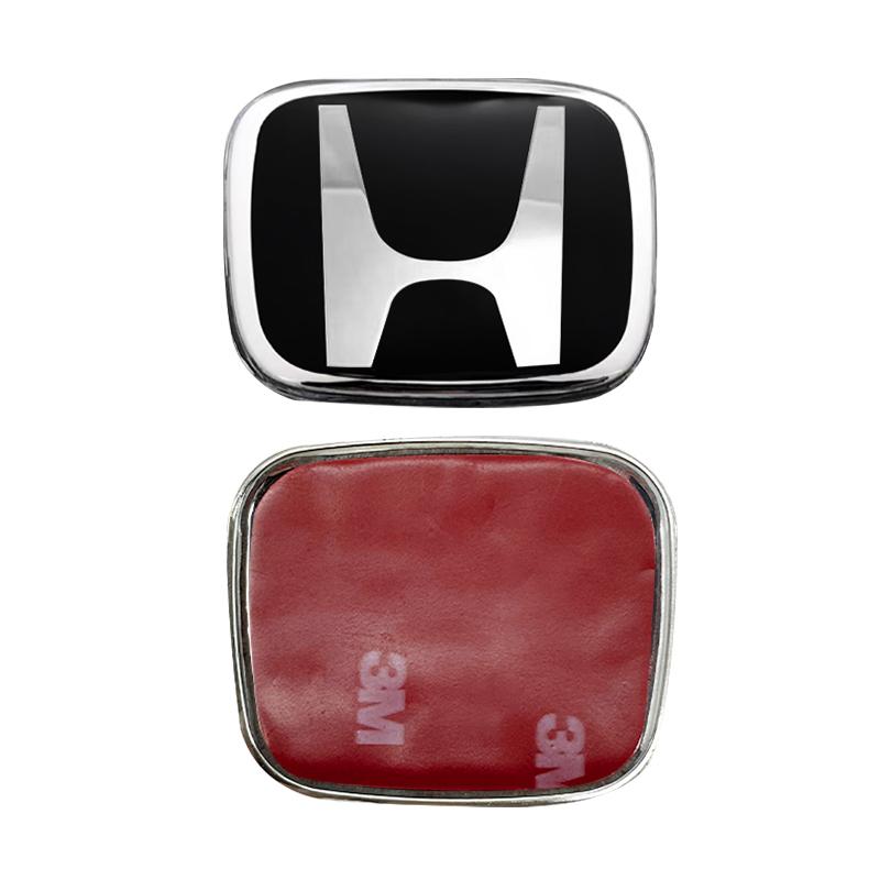 ARG1 3D Metal alloy Car Steering Wheel Badge Emblem steer wheel sticker Decal Car Styling For HONDA CIVIC HR-V XR-V URV FREED STEPWGN