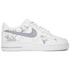 Nike Кроссовки Air Force 1 Устойчивость к ударам Низкие Скейтбордические Унисекс Белый Серый CW2288-111(Team113-S-BOX)
