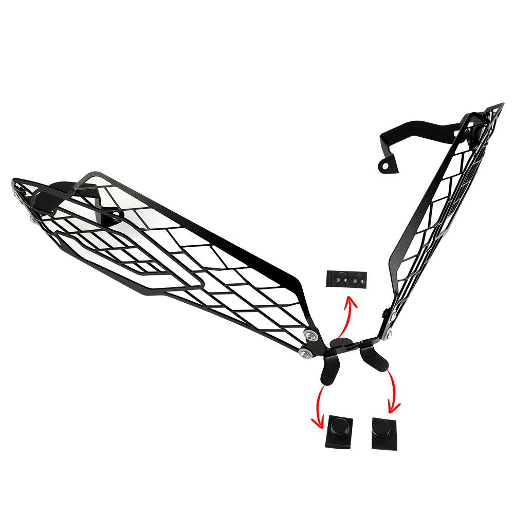 Для Ducati MULTISTRADA 950 1200 1260 SD AIR GRAND ENDURO PIKES PEAK Защитная решетка для фар, защитная крышка