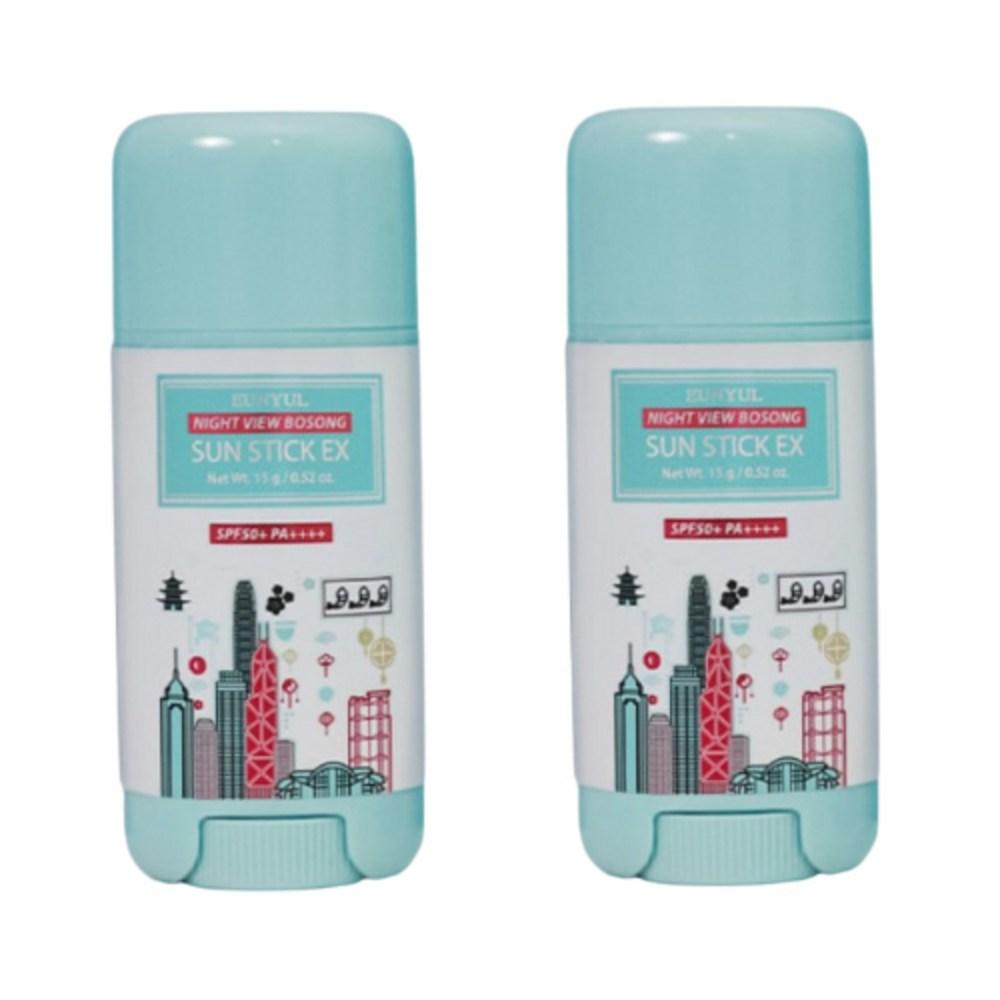 Eunyul Солнцезащитный стик Night View SPF50+ PA+++, 15 г, 2 шт.