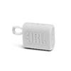 Bluetooth-динамик JBL GO3, Зарядка через USB C, Пыле- и водонепроницаемость IP67, Пассивный излучатель, Портативный, Модель 2020 года, Белый, JBLGO3WHT