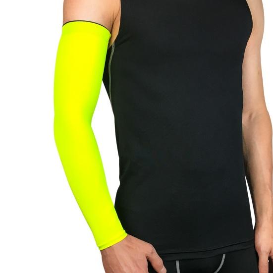 Баскетбольная защита для рук, компрессионный рукав для мышц, защита от УФ-солнца, чехол для рук для мужчин и женщин, охлаждающий компрессионный рукав для рук