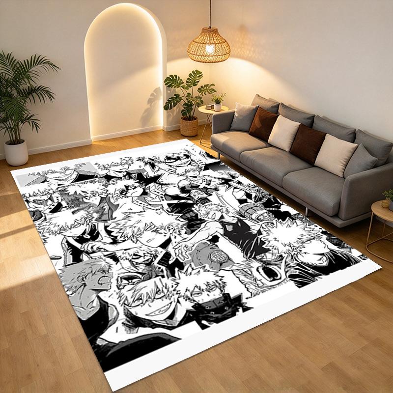Boku No Hero Living Room Nonslip Area Rug Soft Carpet For Bedroom Game Playroom Sofa Office Home Decor Doormat Christmas Gift C9302352