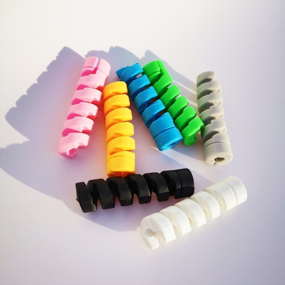 Защитный рукав для кабеля передачи данных TPR, устройство для спиральной намотки, препятствующее изгибу, портативный триммер для кабеля