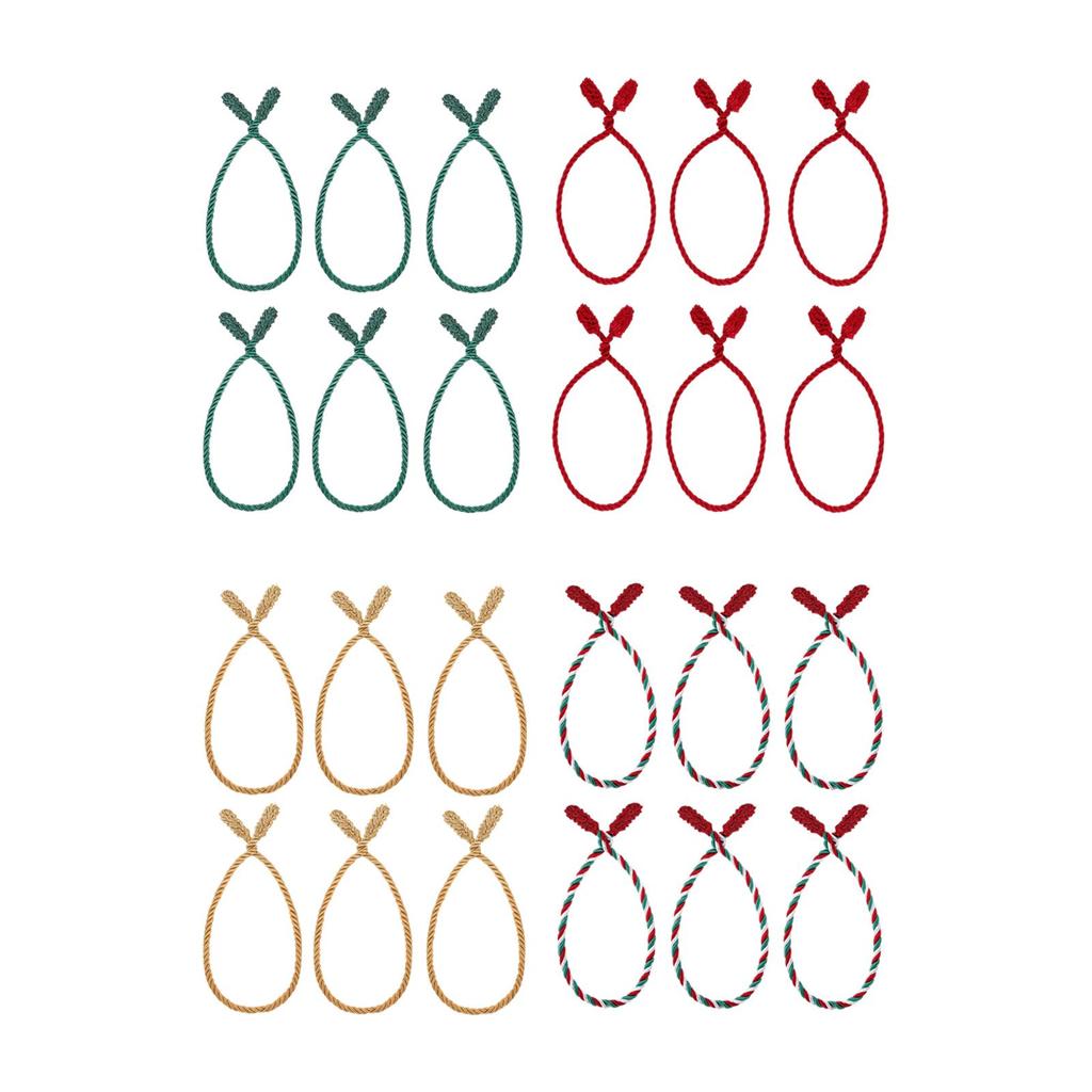 Decorative Twist Ties Christmas Garland Banister Fasteners Easy Use for Home Wedding Decorations