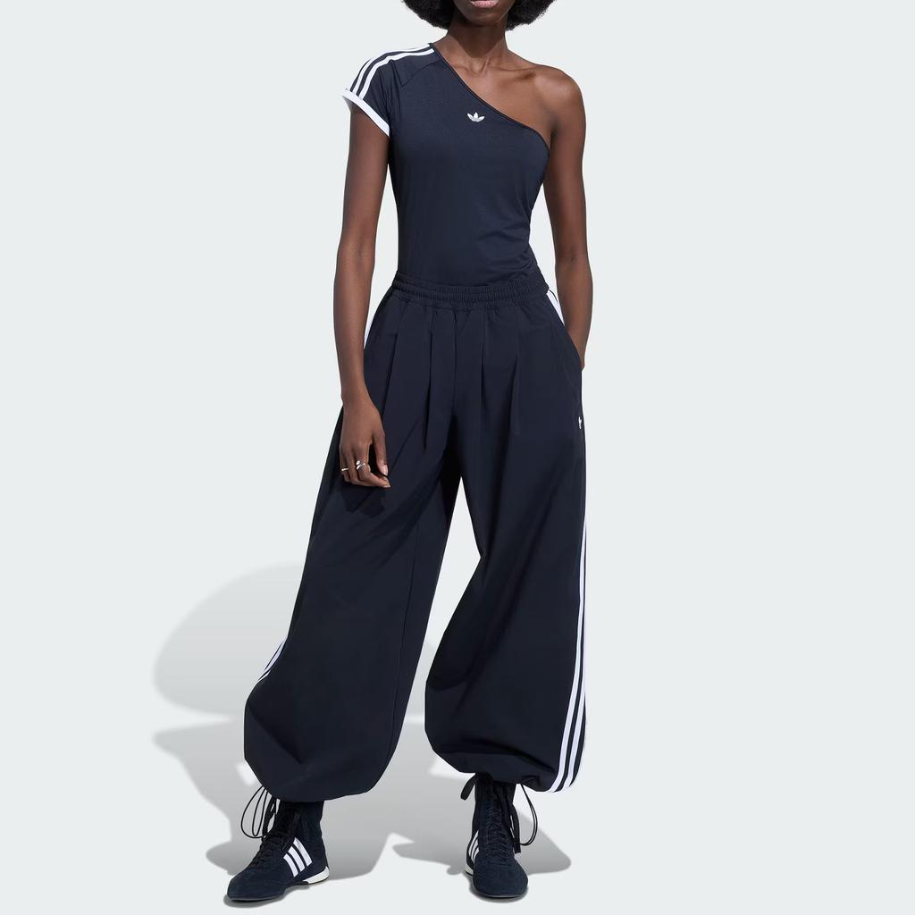 adidas Оригинальные Adilenium 5.0 OG Свободные Полосатые Повседневные Вязаные Спортивные Штаны Женские Низ KY5185