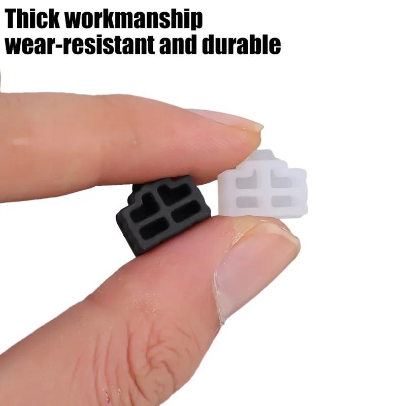 RJ45 Dustplugs Ethernet Hub Port RJ45 Anti Dust Cover Cap Protector Plug Silicone Stopper for Computer Router Switch Female Port2