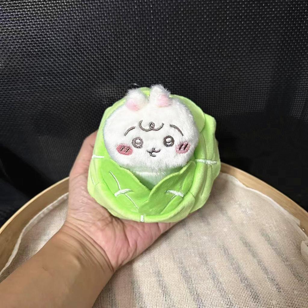 Cabbage Cabbage Baby Swaddling Blanket Cute Plush Doll Toy Bag Pendant Decoration Plush Toy Cute in Stock Nagano