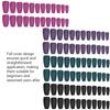 96Pcs Solid Color Matte Nails, Short Full Cover Fake Nails, Press-on Short False Nail Tips