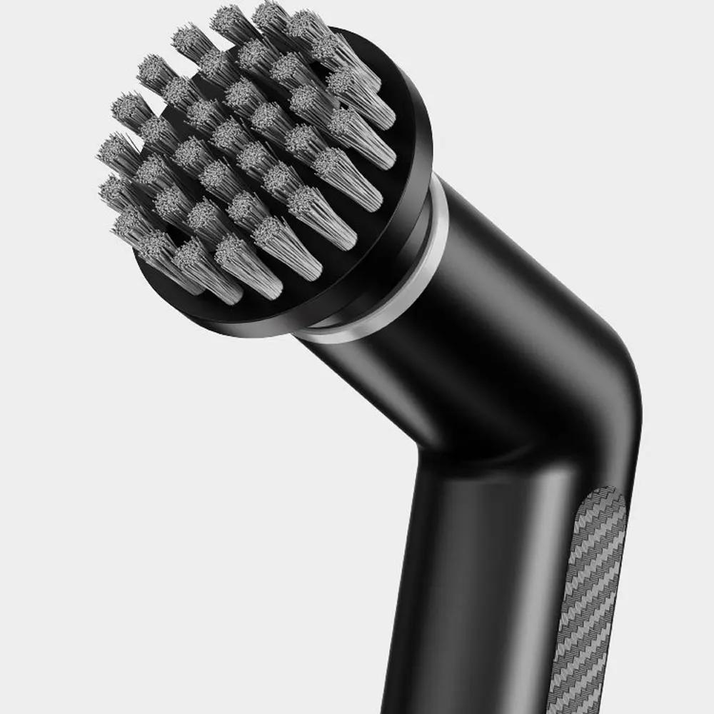 Новая щетка Power Scrubber с 5 сменными насадками для щеток, электрическая вращающаяся щетка для чистки ванной комнаты, электрическая щетка Power Scrubber, домашняя щетка