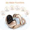 Electric Neck Massager Vibration Masssge Pillow Air Compression Kneading Heat Massager Neck Stretcher Cervical Relieve Pain