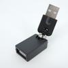 Гибкий поворотный угол 360 градусов USB A 2.0 адаптер-коннектор типа «папа-мама» конвертер для удлинения кабеля