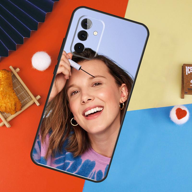 Чехол Millie Bobby Brown для Samsung Galaxy A53 A33 A13 A54 A34 A14 A56 A36 A16 A06 A12 A32 A52 A35 A17 A15 A55