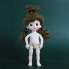 Красивая 1/8 BJD кукла с подвижным шарнирным телом, подвижная голова куклы с волосами, нюдовая 13 шарниров, подарок для куклы