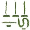 1.5m Realistic Norfolk Pine & Cypress Vine Christmas Decoration