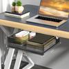 Portable Undertable Drawer Storage Rack Invisible Pull Out Storage Box Large Capacity Table Shelf Storage Box New  Drawer