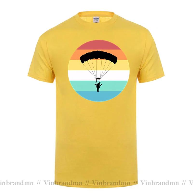 Vinage Distressed Skydiving Skydive T Shirt Unisex Funny Sky Diver Tshirt Paragliding Parachu Paraglider Tees Graphic Tops Tshirt