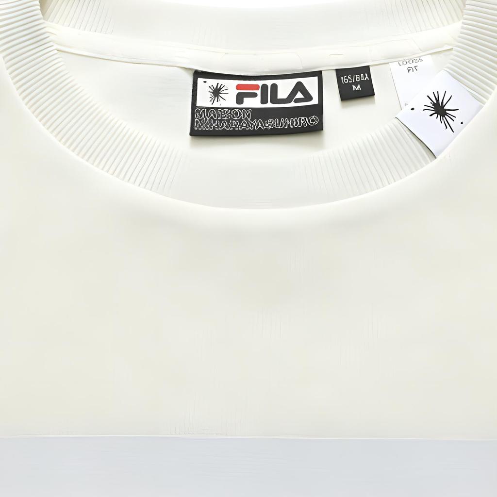 Fila X MIHARA YASUHIRO Свитшот с логотипом Женский свитшот Серо-голубой F11W213207F-GY