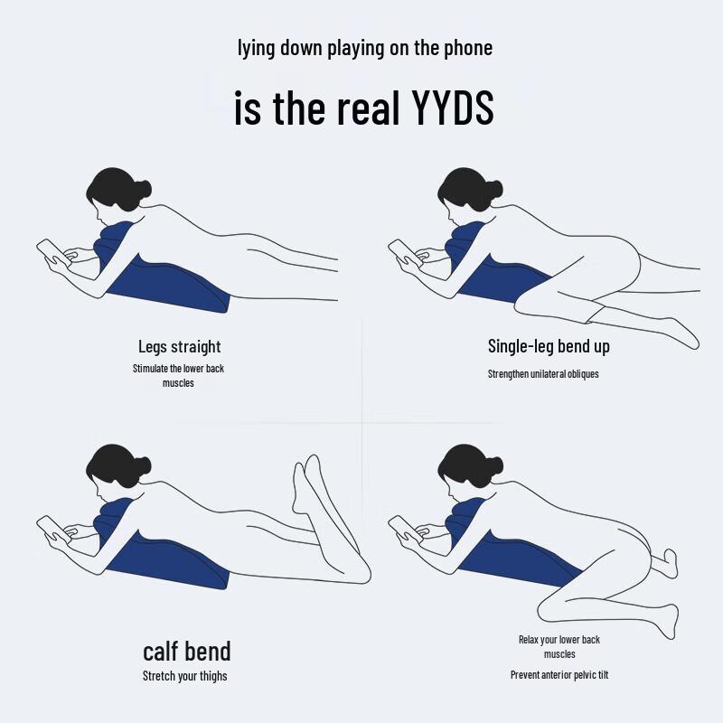 Эргономичная массажная подушка AUX с поддержкой шеи и спины