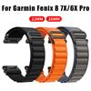 22 мм 26 мм QuickFit Спортивный нейлоновый ремешок для Garmin Fenix 7X 7 6X Pro 5Plus 5XPlus/Epix Pro Gen 2 51 мм 47 мм Браслет Ремешок для часов