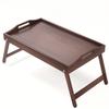 Bamboo Folding Table Multifunctional Laptop Desk for Bed, Minimalist Portable Tray