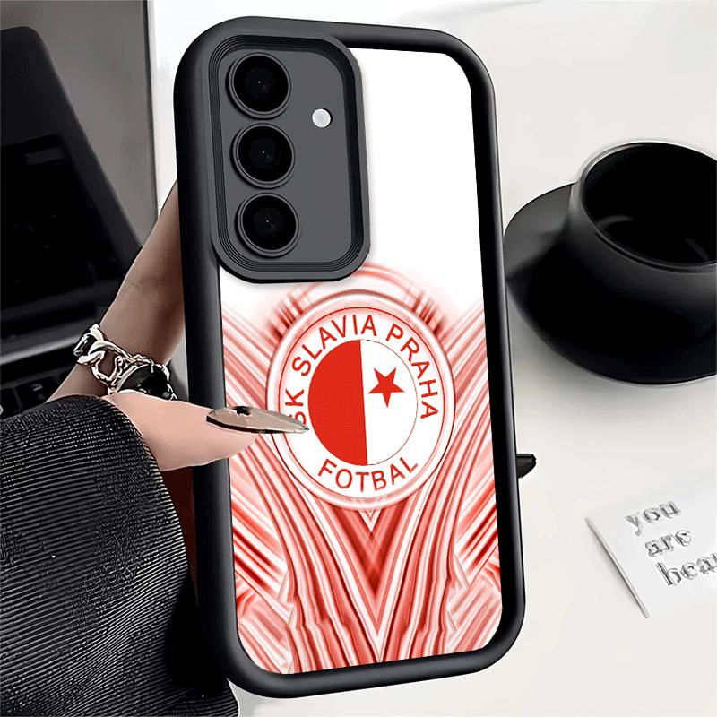 Чехол для телефона для Samsung Galaxy A17 A16 A15 A14 A13 Sk Slavia Praha Чешская Республика A56 A36 A26 A55 A35 A25 A54 A34 A24 A53 A33 A23