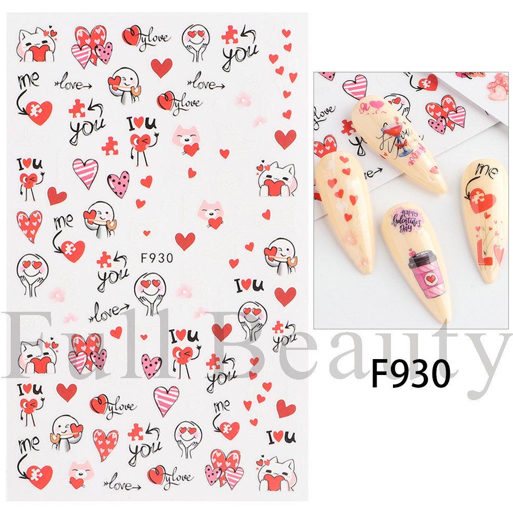 Nail Sticker 3D Liner Dark Butterfly Skull Flower Transfer Beautiful Decals Decoration Nail Art Accessories DIY Design