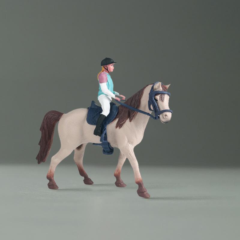 Моделирование животных Лошадь Подарочные поделки Детская игрушка Синтетическая смола Домашнее искусство Украшения