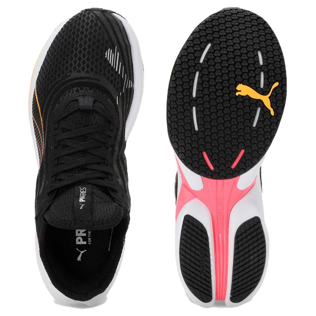 Puma Conduct Pro Удобная амортизация Нескользящие низкие кроссовки Унисекс Кроссовки Черные 379438-10