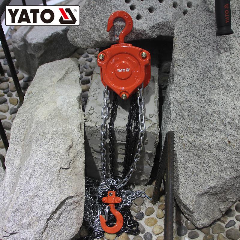 Ручная цепная рычажная таль Yiertuo, грузоподъемность 1,5–9 тонн, высота подъема 3–9 метров
