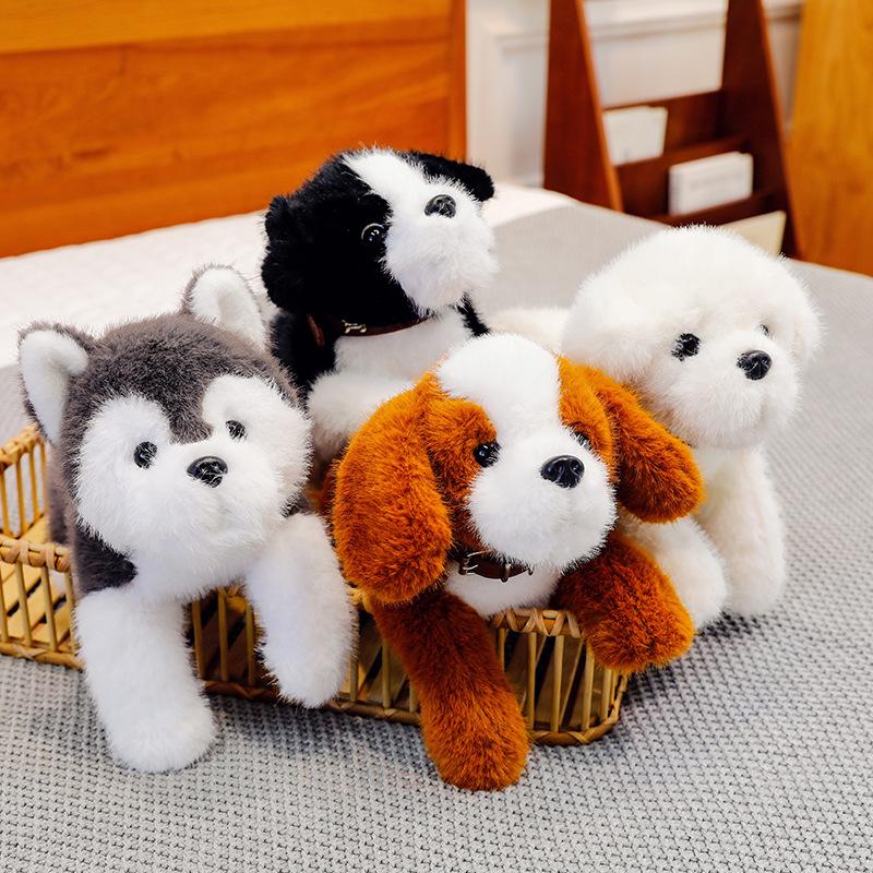Dog Shiba Inu Doll Cute Puppy Plush Toy Husky Doll Animal Children Dog Soothing