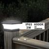 Солнечная лампа для столба IP65 Водостойкие светодиоды Postcap Light Наружный свет