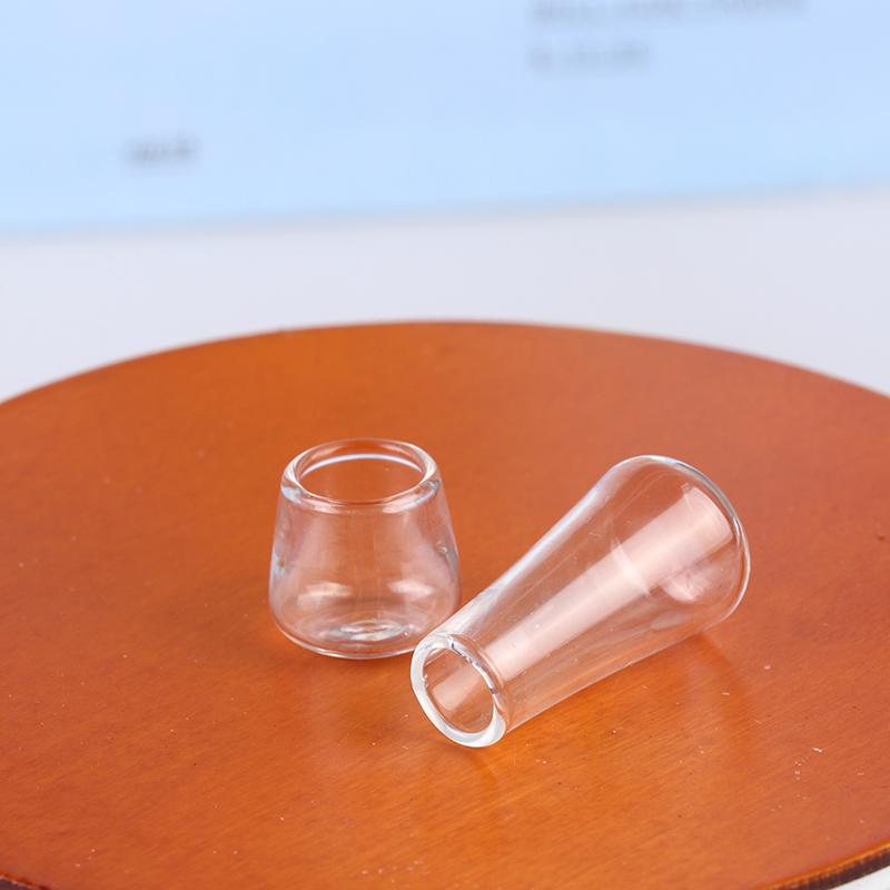 1:12 кукольных мини-стеклянных бутылок, стаканов для воды, вазы, крошечных баночек, флаконов, кухонных декоративных игрушек